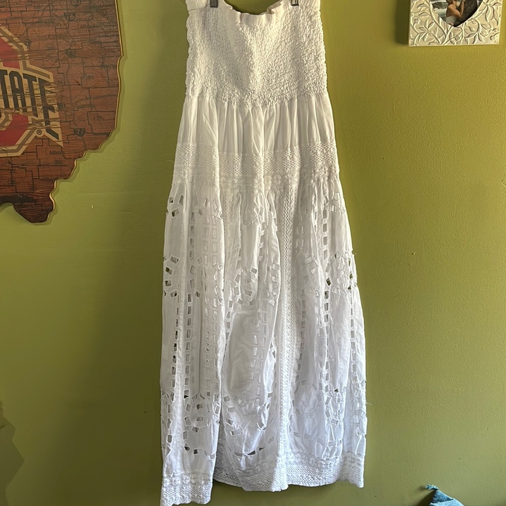 Michael kors white maxi dress